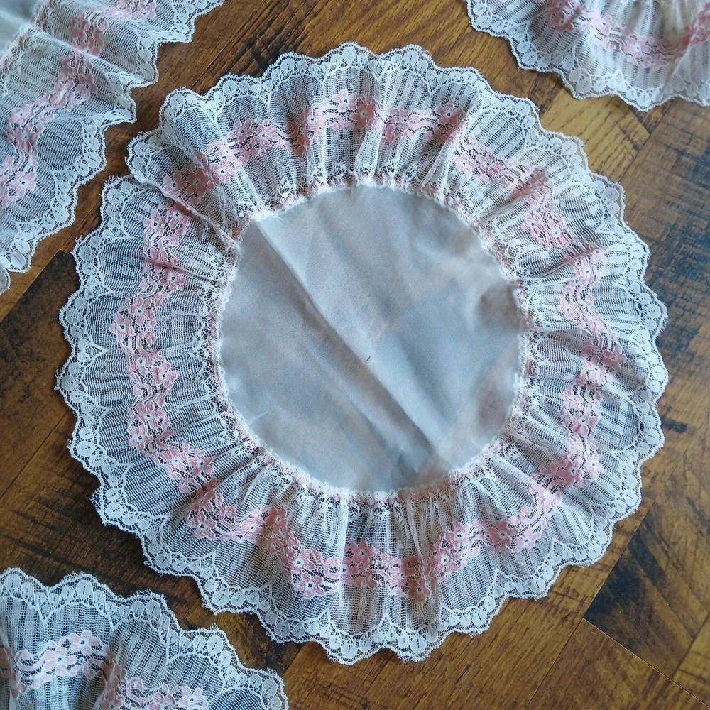Vintage Linen Cutter Lot Dresser Scarves Runners Cottagecore  Crochet Lace